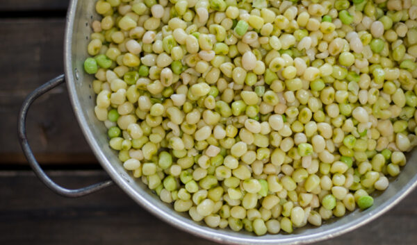 Zipper Peas 8 lbs. Unblanched