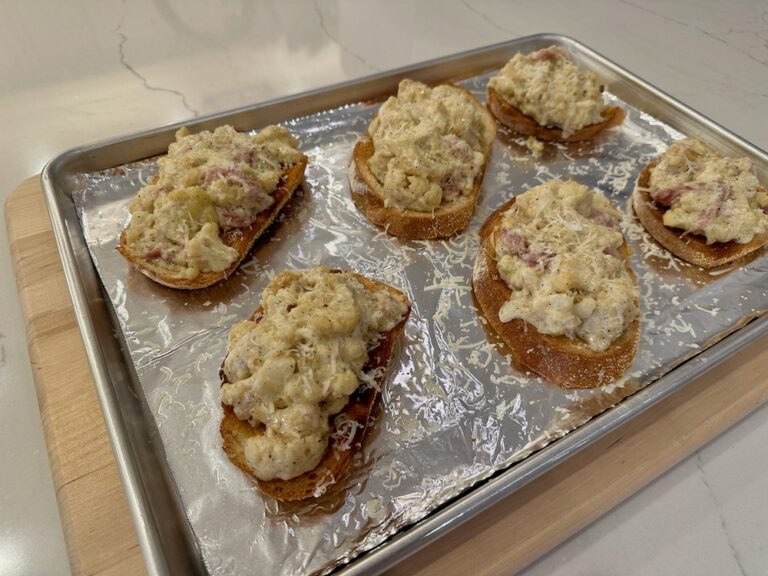 Cauliflower Toasts