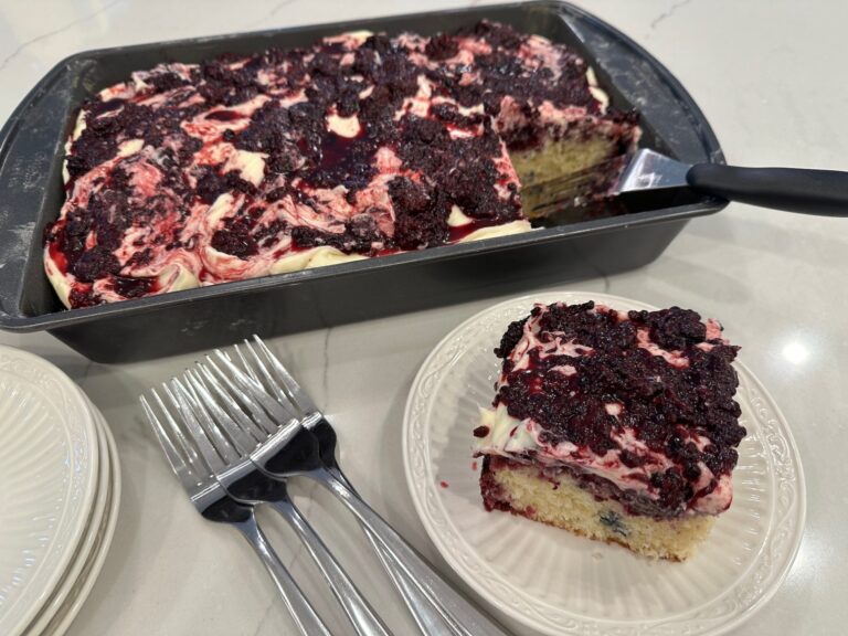 Blackberry Lavender Cake